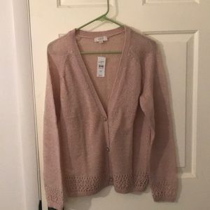 Rose colored pretty sweater